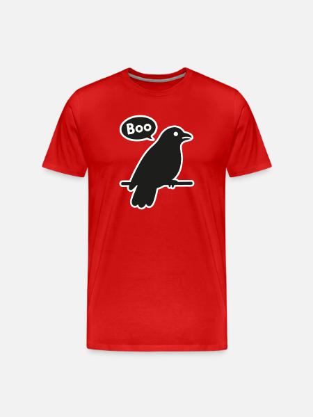 Scare Crow - Men's Premium Organic T-Shirt - red