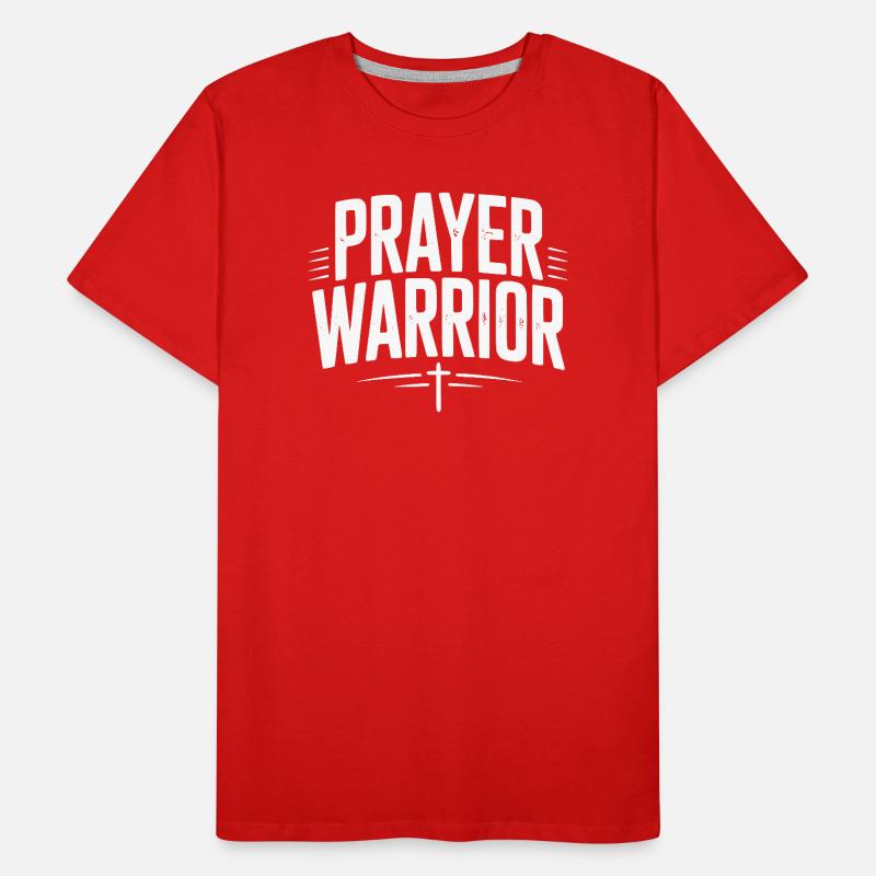 Prayer Warrior Men's Premium Organic T-Shirt