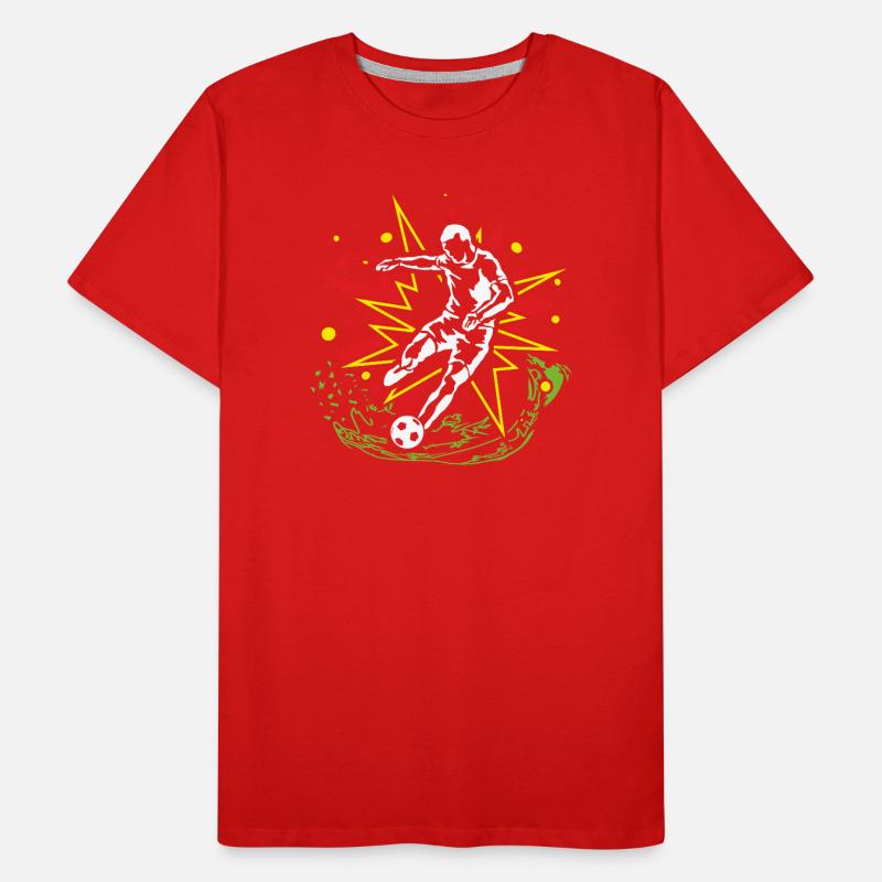 Kicker in ComicBeat Men's Premium Organic T-Shirt