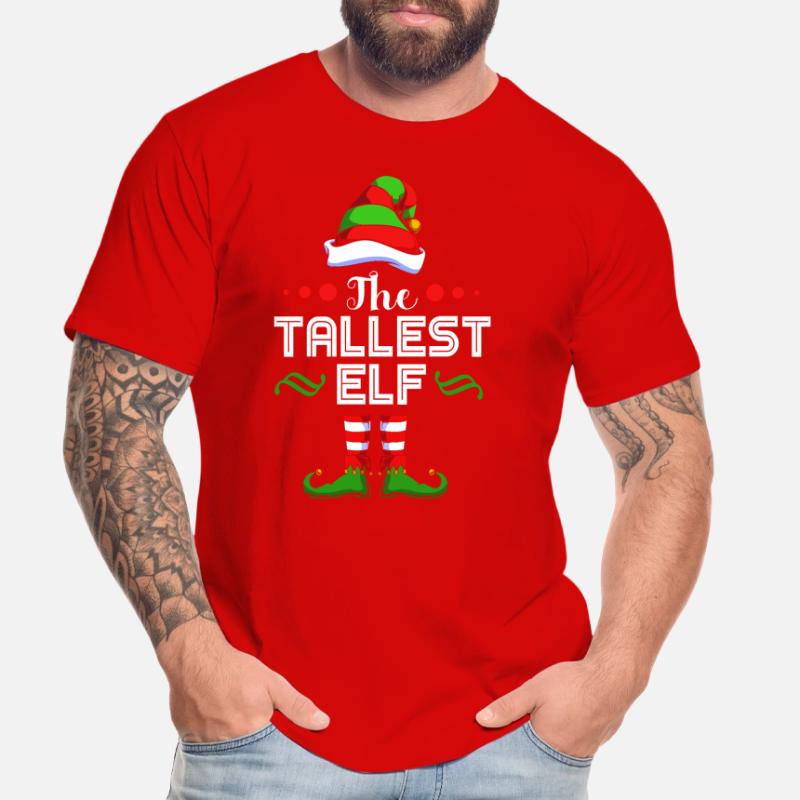 Elfe Elf Weihnachtsgeschenk Männer Premium Bio T-Shirt