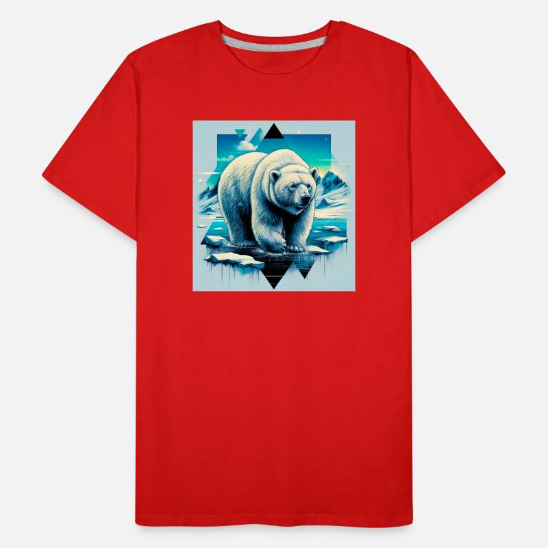 polar bear Men's Premium Organic T-Shirt