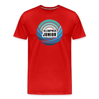 Klempner Junior Nachfolger Sohn Kind Junge - Männer Premium Bio T-Shirt - Rot - Vorne - Damien (186cm)
