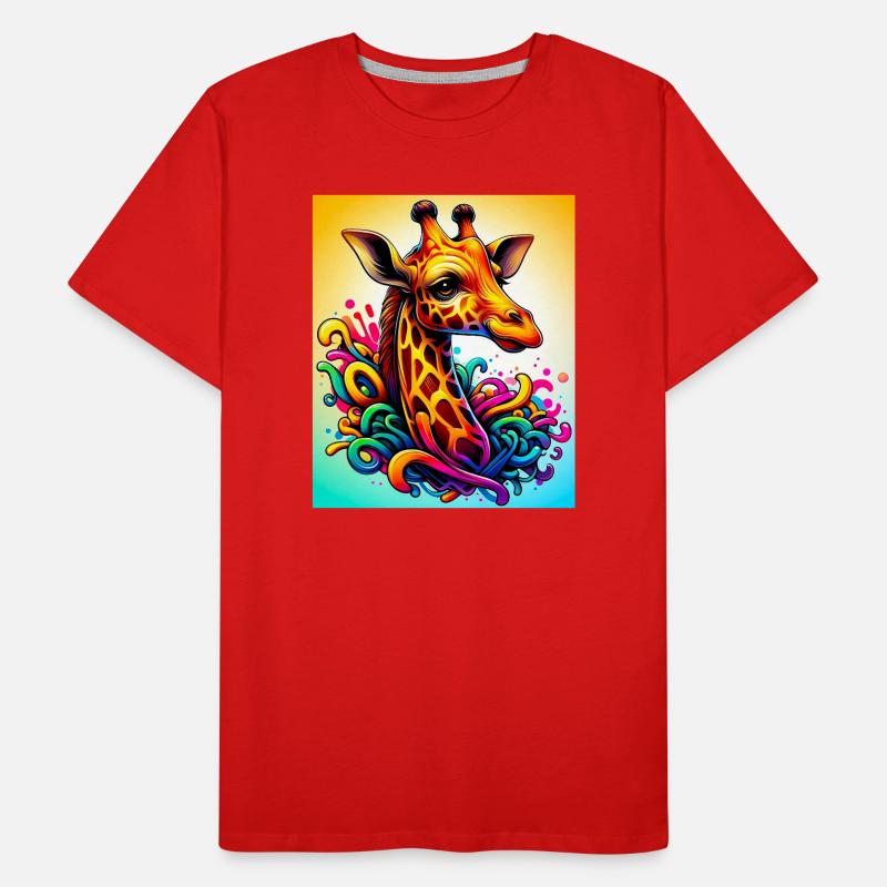 giraffe Men's Premium Organic T-Shirt