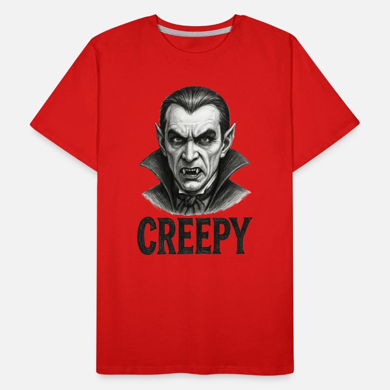 Vampire terrifiant - Halloween T-shirt bio Premium Homme