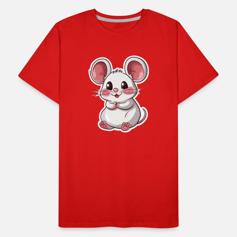 mouse Men's Premium Organic T-Shirt