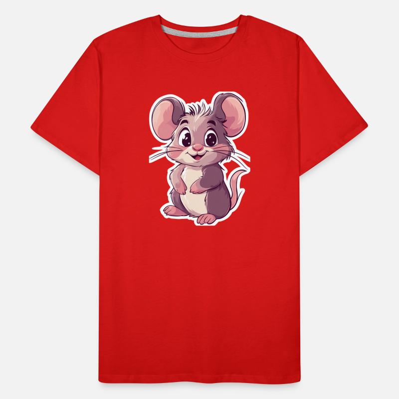 mouse Men's Premium Organic T-Shirt