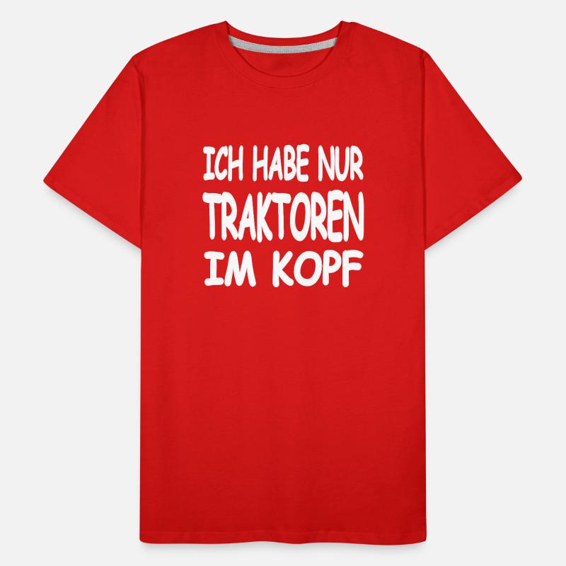 Traktor Männer Premium Bio T-Shirt