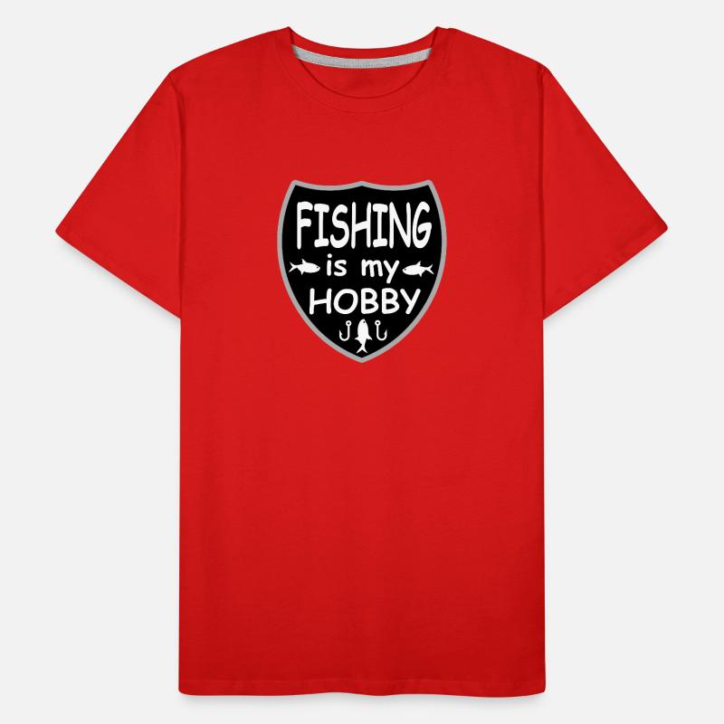 Angling Men's Premium Organic T-Shirt