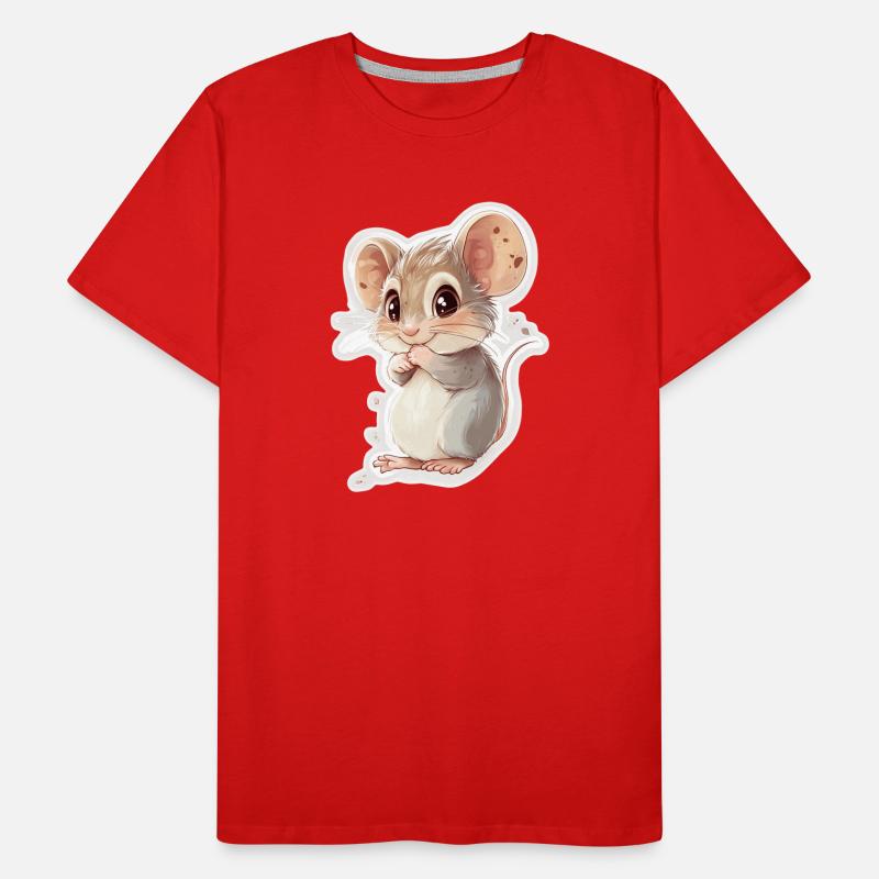 souris T-shirt bio Premium Homme