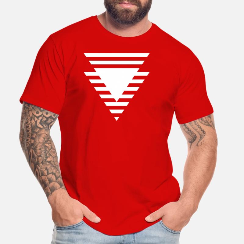 Stepped Triangular Prism Men's Premium Organic T-Shirt