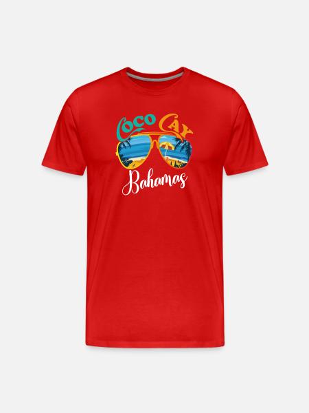 Bahamas Souvenirs Vacation Bahamas Calling - Men's Premium Organic T-Shirt - red