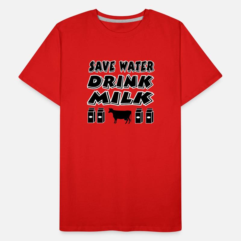 Milk Men's Premium Organic T-Shirt