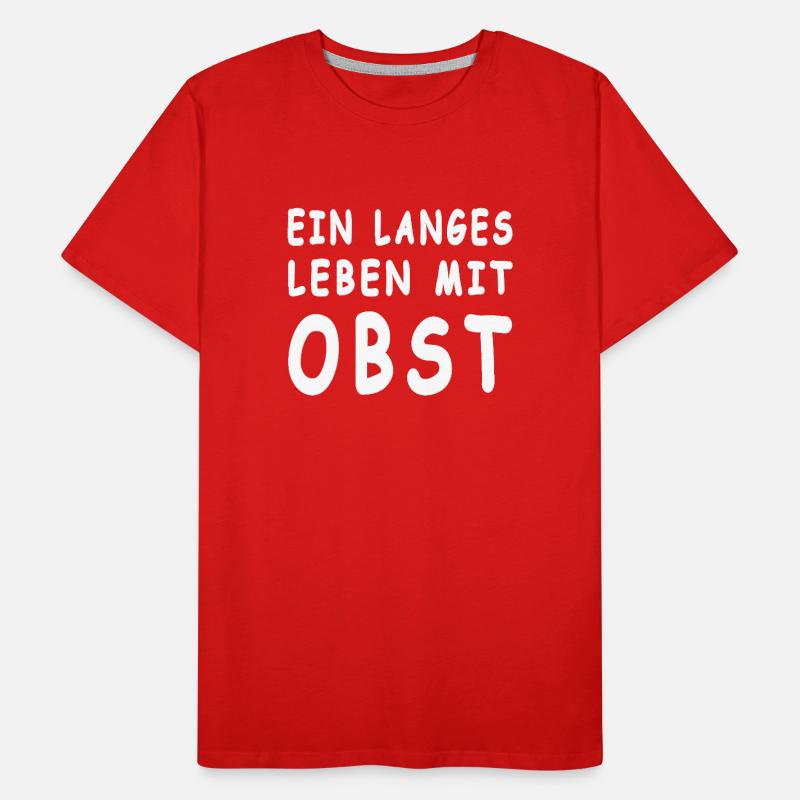 Obst Männer Premium Bio T-Shirt
