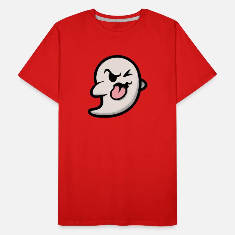 grimace de fantôme T-shirt bio Premium Homme