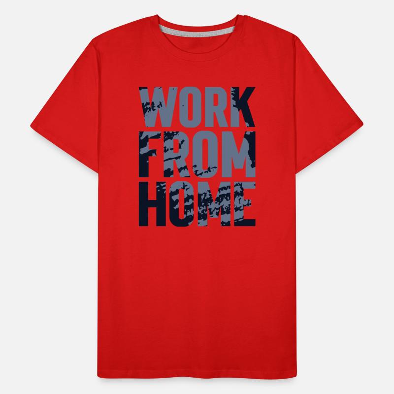 Travail à Domicile Texturé T-shirt bio Premium Homme