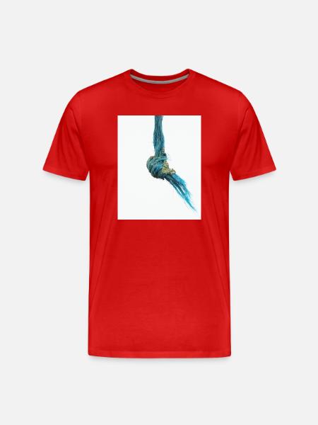 I'm a frayed knot - Men's Premium Organic T-Shirt - red