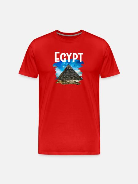Égypte - T-shirt bio Premium Homme - rouge