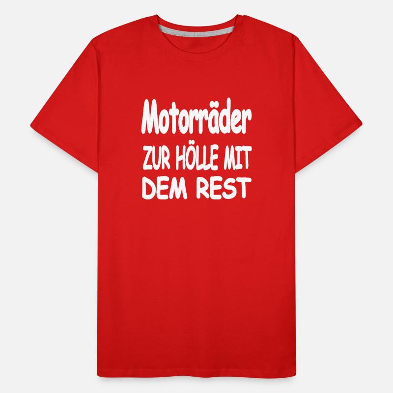 Motorrad Männer Premium Bio T-Shirt