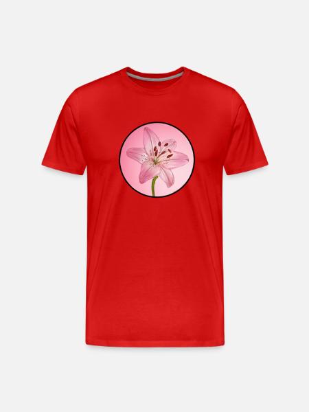 LilyDream - Men's Premium Organic T-Shirt - red