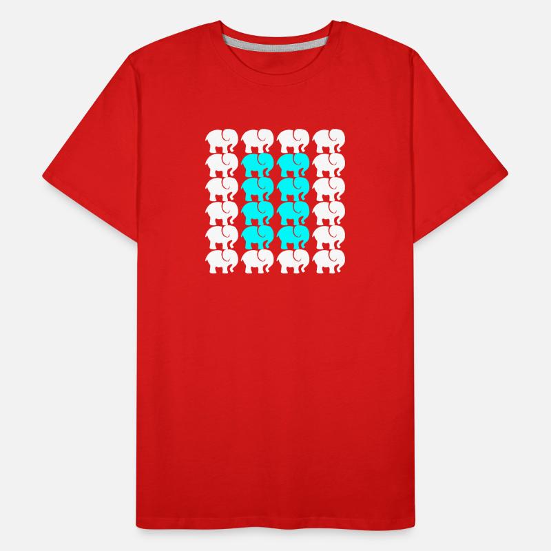 ELEFANT Männer Premium Bio T-Shirt