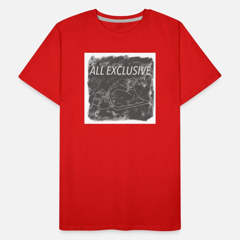 All Exclusive Men's Premium Organic T-Shirt