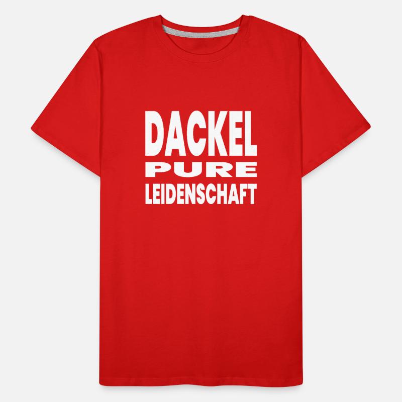 Dachshund Men's Premium Organic T-Shirt