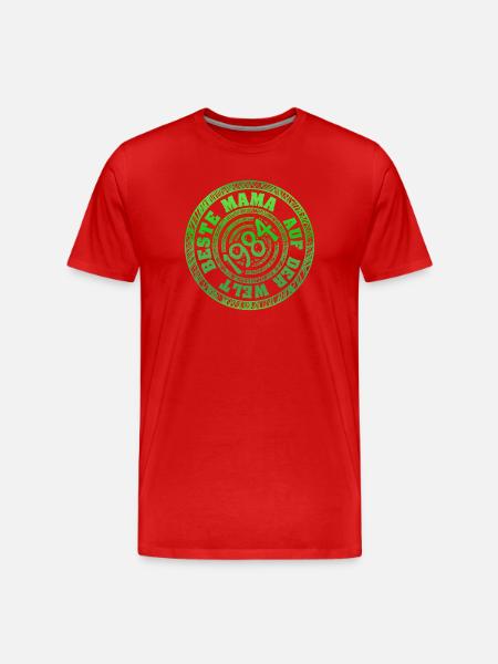 Mama 1984 - Men's Premium Organic T-Shirt - red