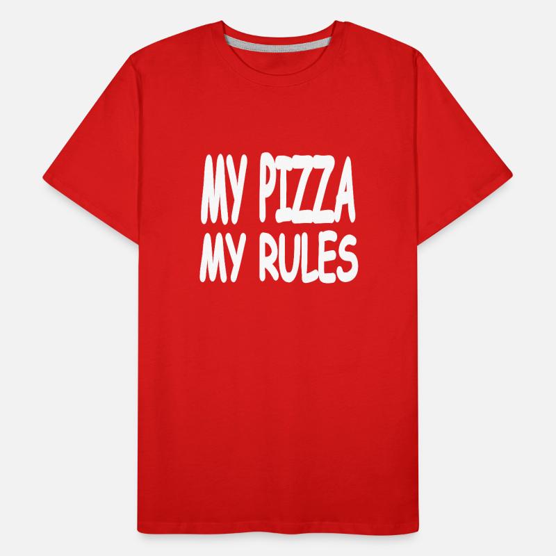 Pizza Men's Premium Organic T-Shirt