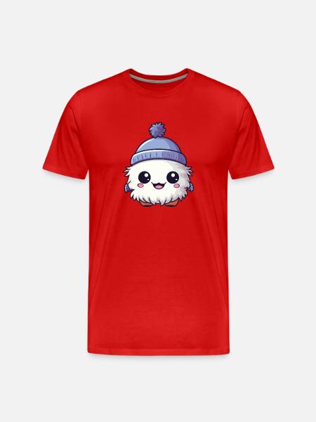 Winter Eskimo Baby Winterlich - Men's Premium Organic T-Shirt - red