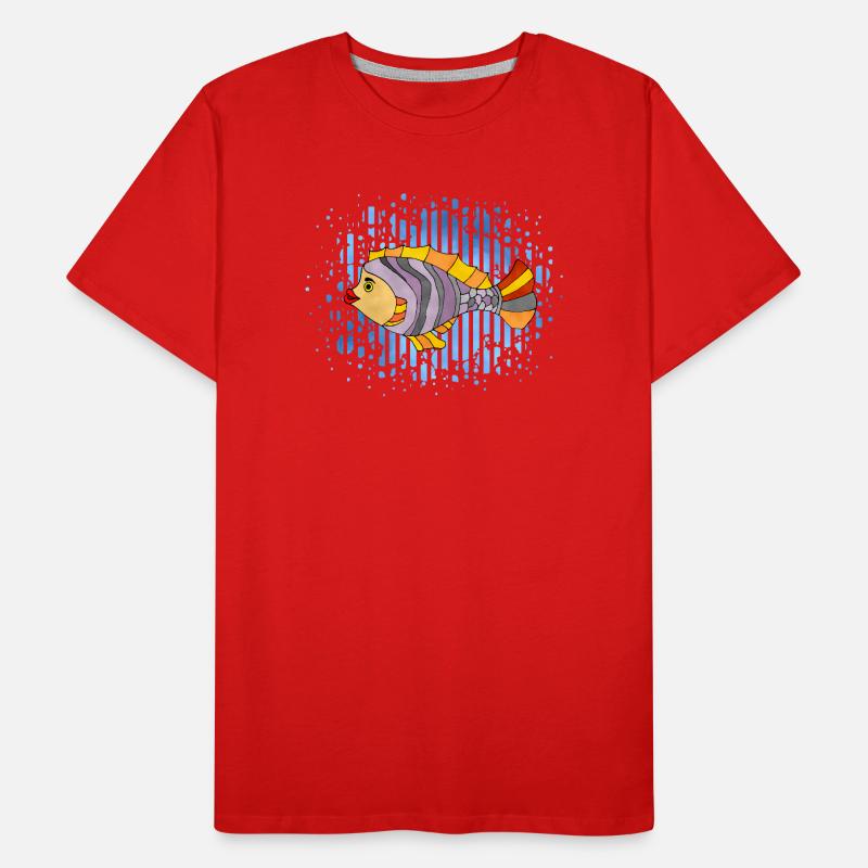 fish Men's Premium Organic T-Shirt