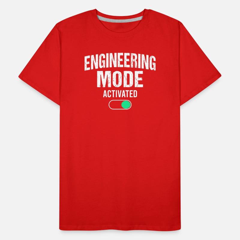 Mechanical Engineering Mechanical Engineer Men's Premium Organic T-Shirt