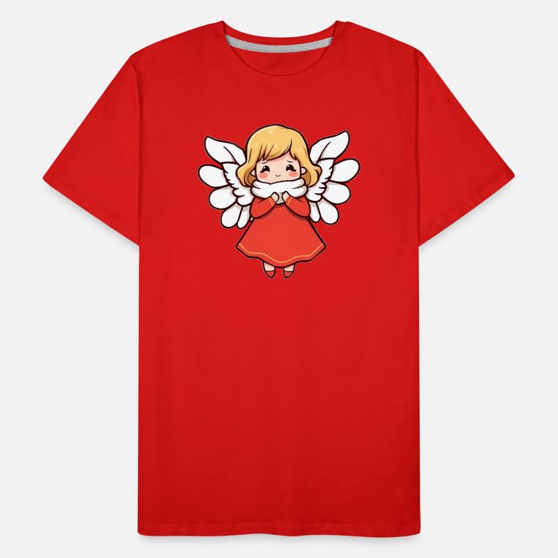 Engel Männer Premium Bio T-Shirt