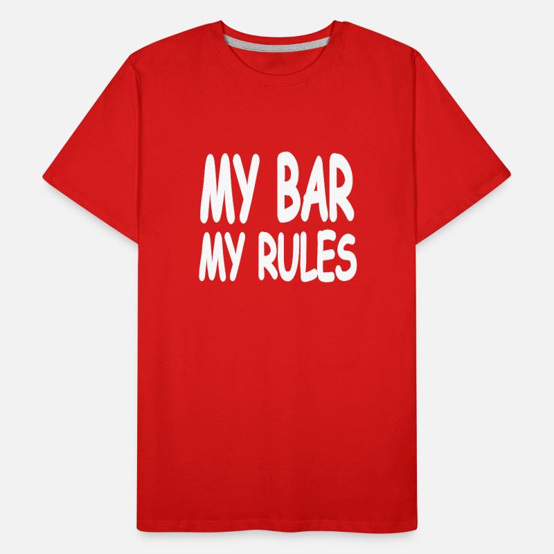 Bar Männer Premium Bio T-Shirt