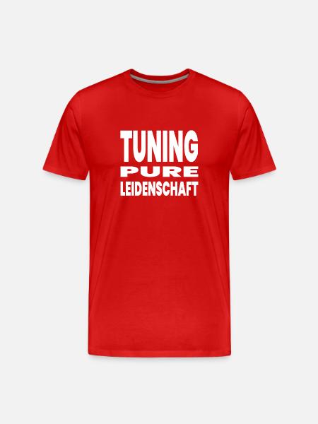 tuning - Men's Premium Organic T-Shirt - red