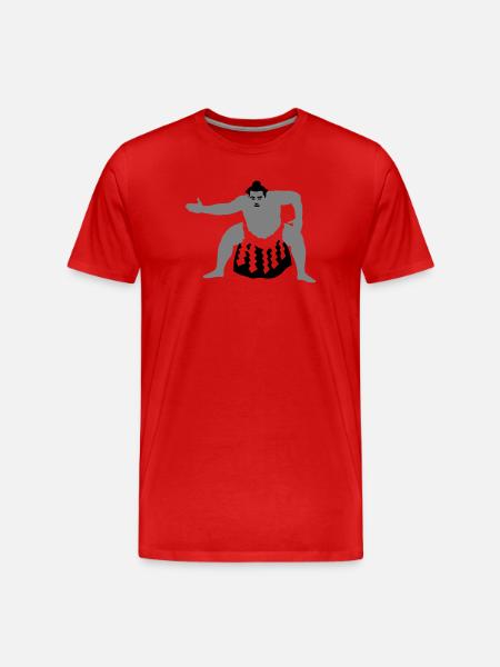 sumo - T-shirt bio Premium Homme - rouge