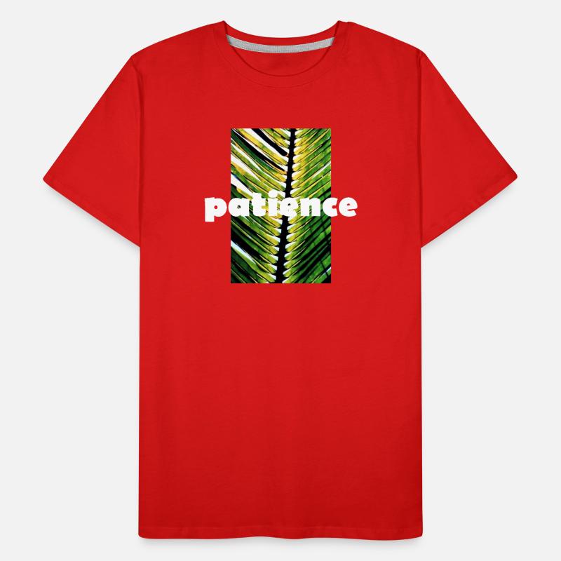 patience T-shirt bio Premium Homme
