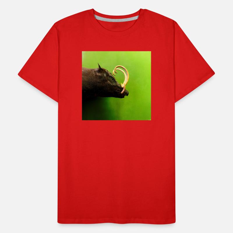 Wild boar Men's Premium Organic T-Shirt