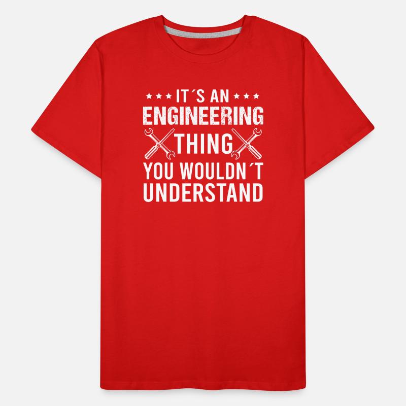 Mechanical Engineering Mechanical Engineer Men's Premium Organic T-Shirt