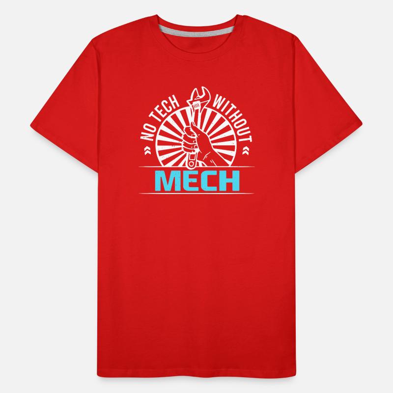 Mechanical Engineering Mechanical Engineer Men's Premium Organic T-Shirt