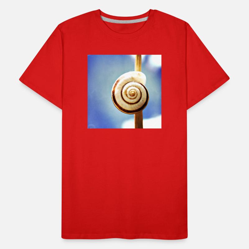 Snail-shell Men's Premium Organic T-Shirt