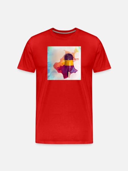 Popsicle - Men's Premium Organic T-Shirt - red