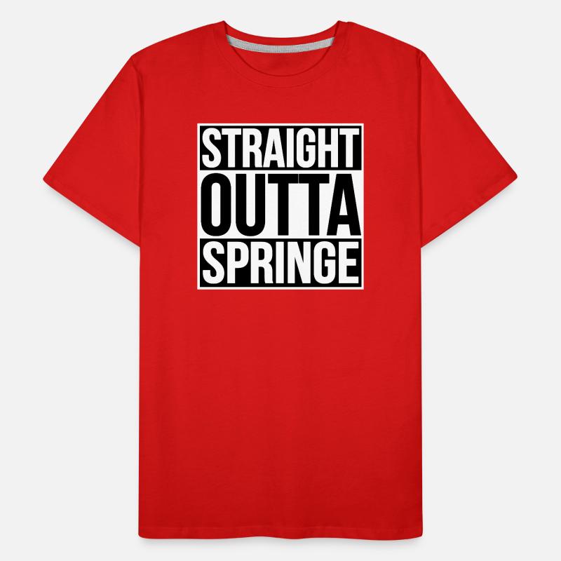 TOUT DROIT SORTI DE SPRINGE T-shirt bio Premium Homme