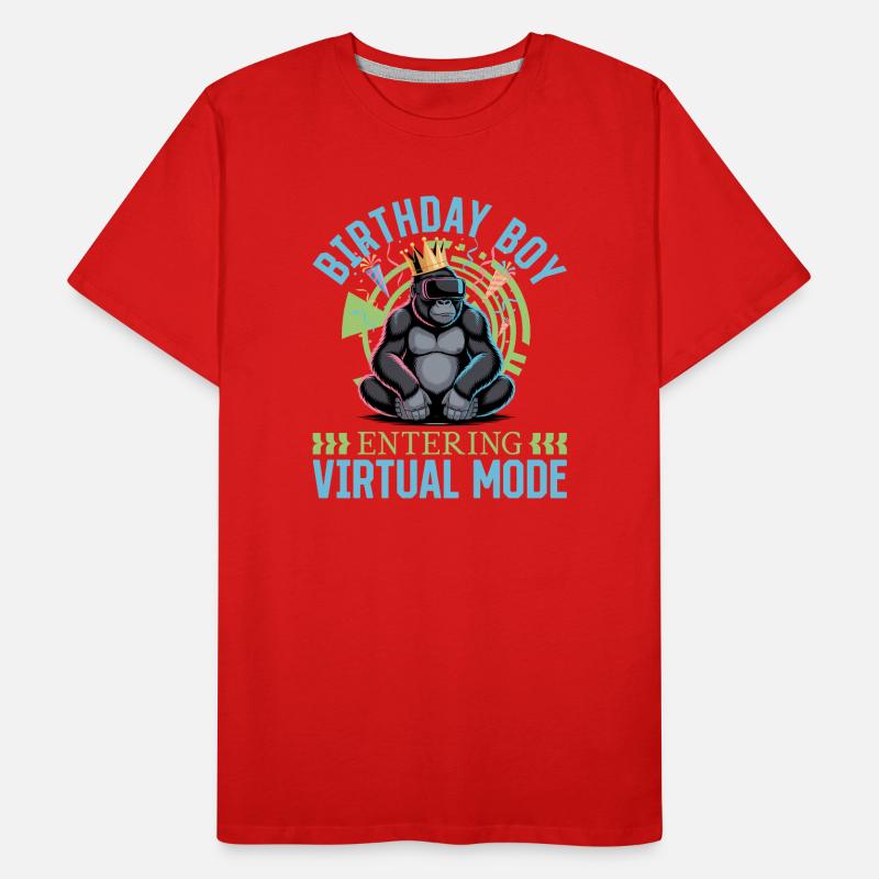 Anniversaire Gamer VR T-shirt bio Premium Homme