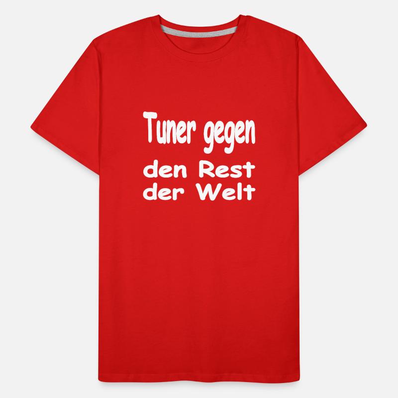 tuner Men's Premium Organic T-Shirt