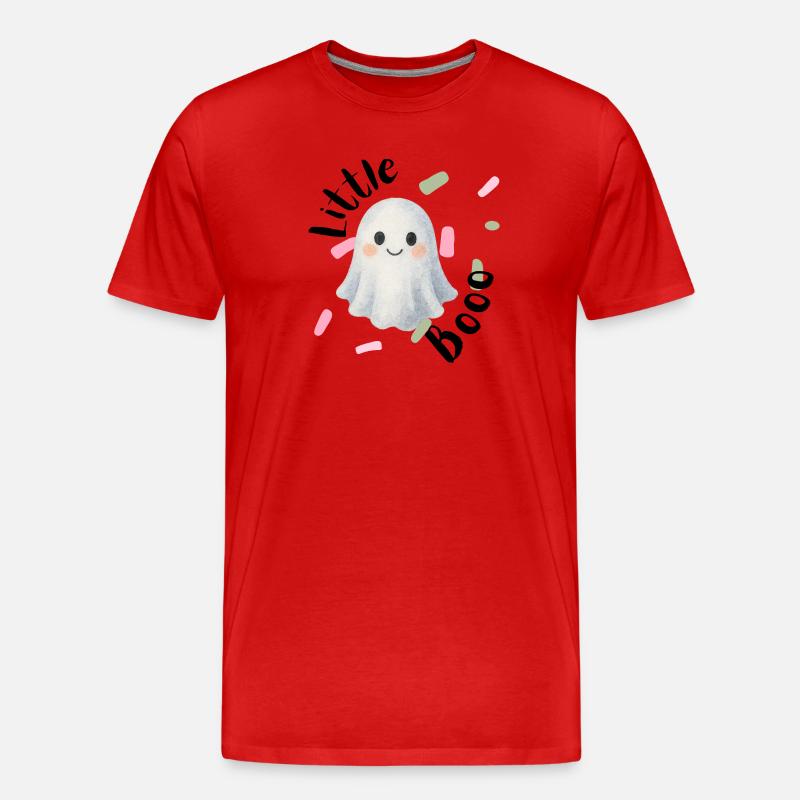 Ghost Ghost Halloween Gift Gift Idea - Men's Premium Organic T-Shirt - red