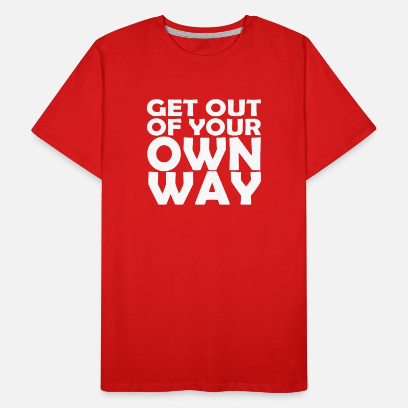 OWN WAY Men's Premium Organic T-Shirt