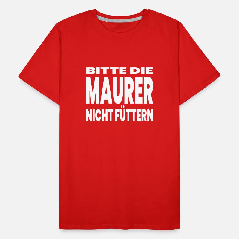 Maçon T-shirt bio Premium Homme