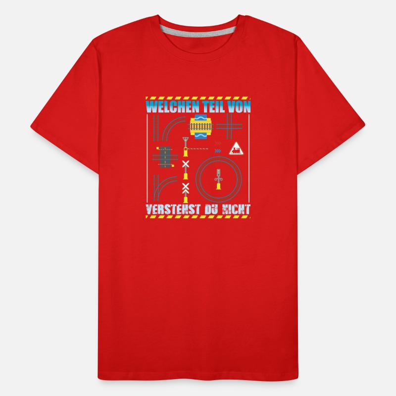 Model Railway Model Railway Men's Premium Organic T-Shirt