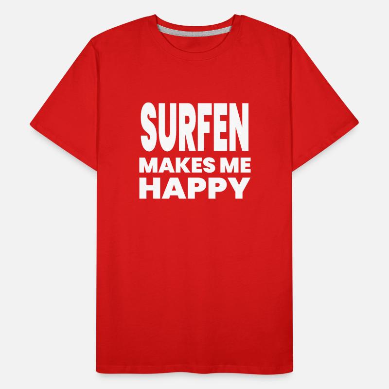 Surf T-shirt bio Premium Homme