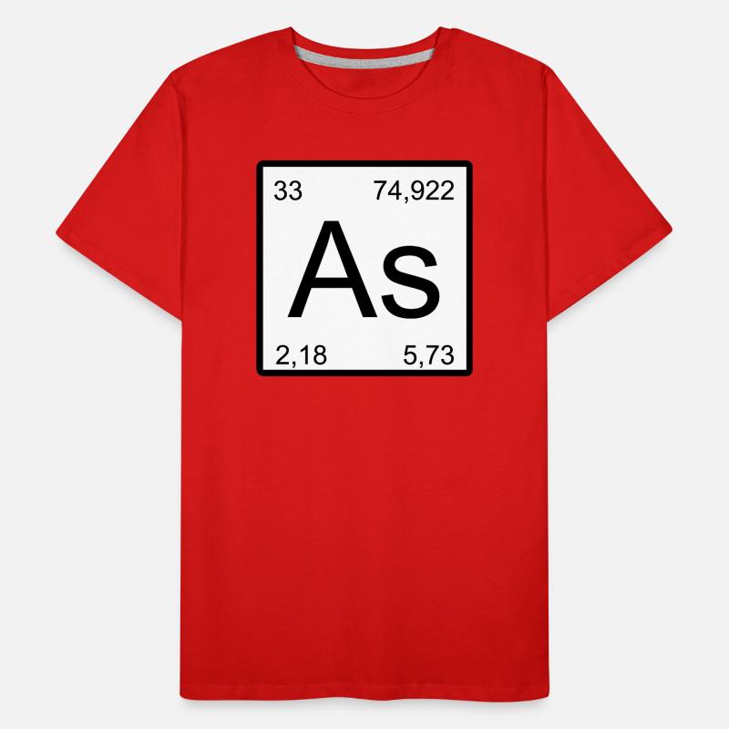 As Element Kunstdruck Männer Premium Bio T-Shirt